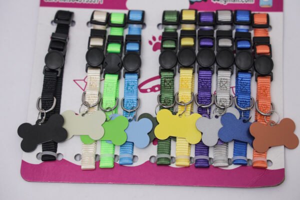 Puppy id collars store pets at home